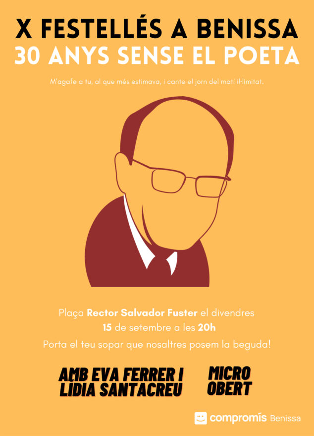 Imagen: Cartel del FEstellés en Benissa