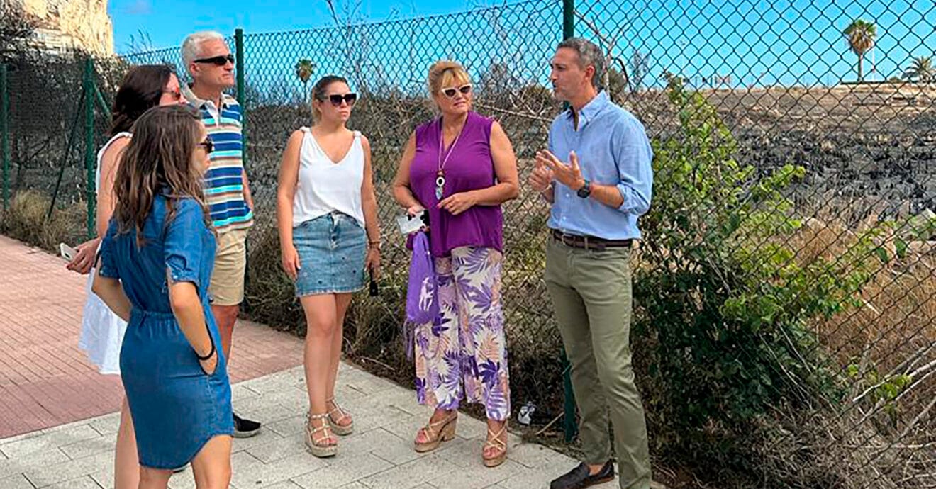 Equipo del PP de Calp (archivo)