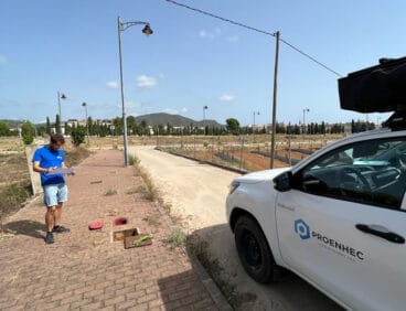 Mejora de infraestructuras en Pego