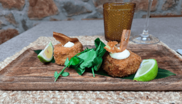 Plato para degustar la cocina vanguardista