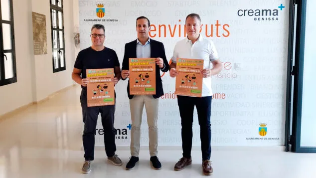 Imagen: Presentación de la nueva campaña de Bonos Comercio 2023 de Benissa