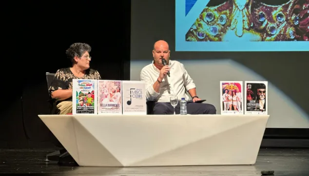 Imagen: Presentación de las obras culturas en Auditori Teulada Moraira