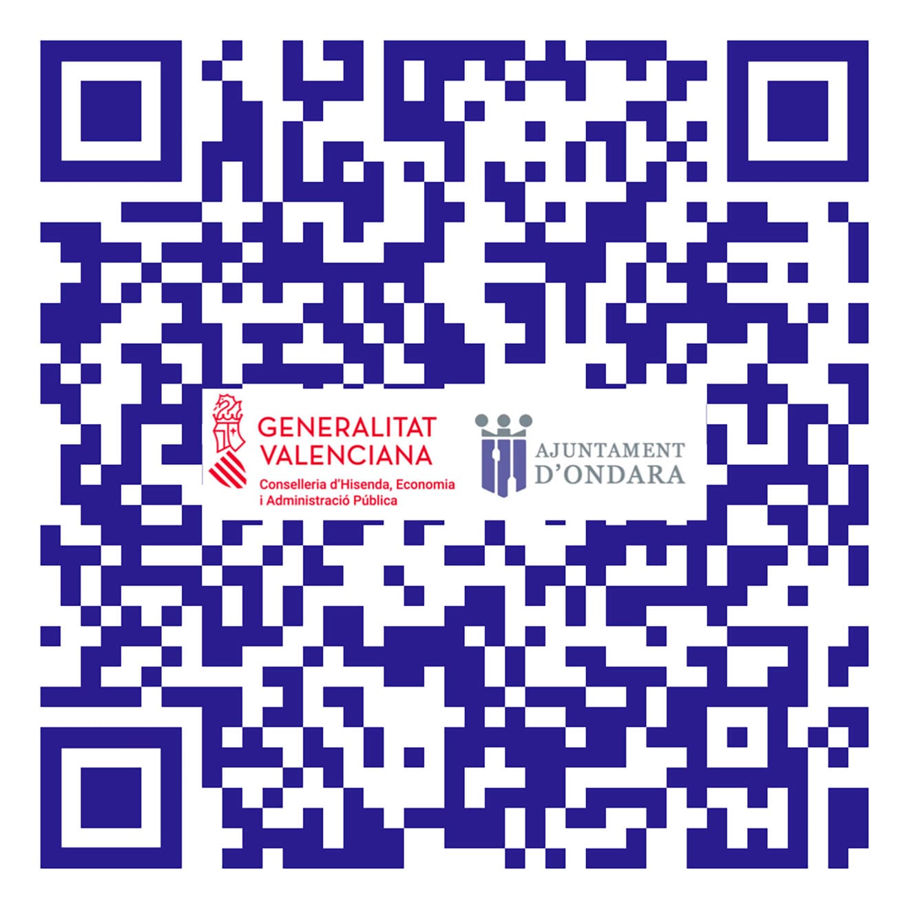 QR de la encuesta para el I Plan de Responsabilidad Social de Ondara