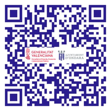 QR de la encuesta para el I Plan de Responsabilidad Social de Ondara