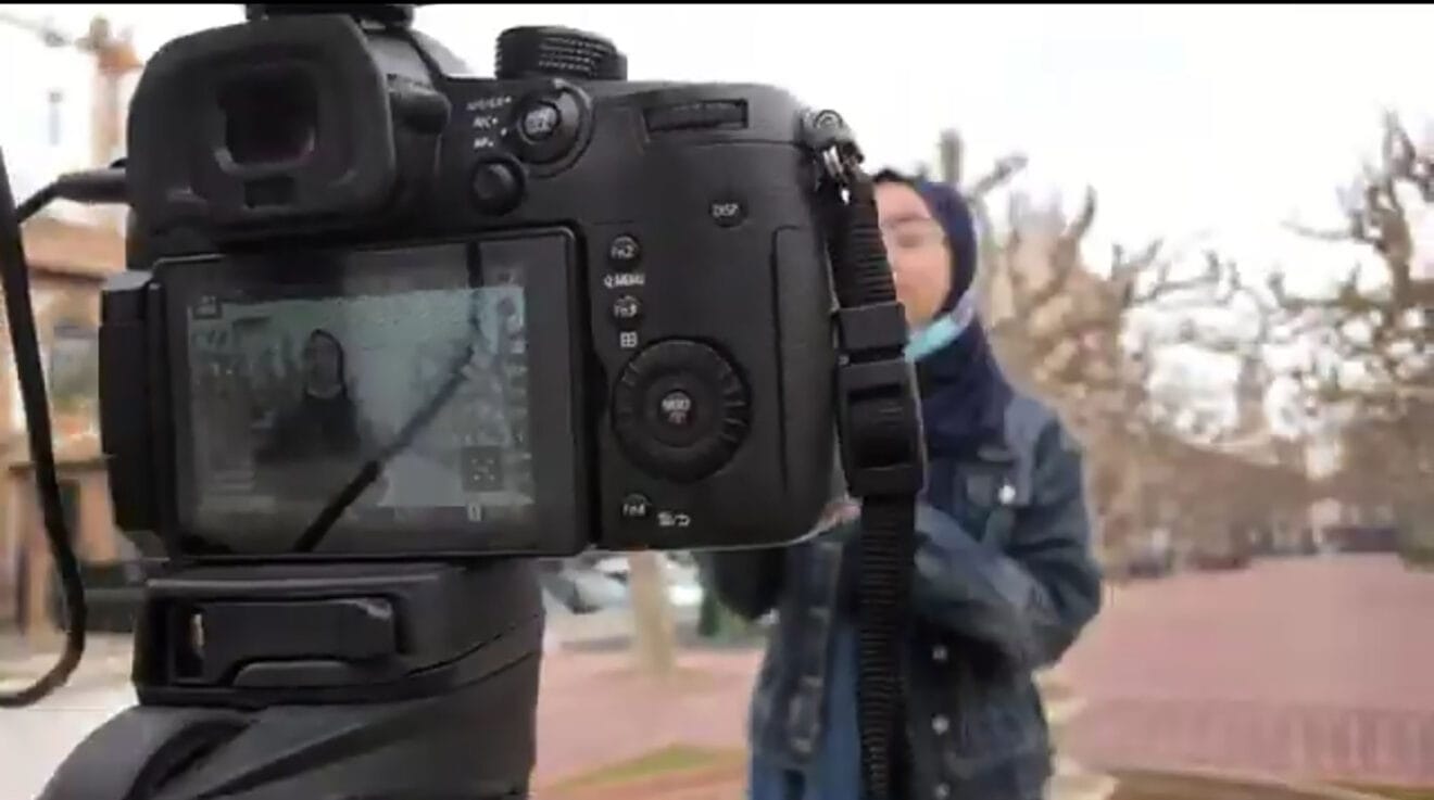 Rodaje del cortometraje Somos Pego