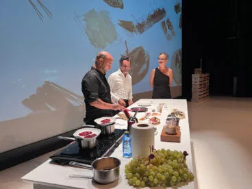 Showcooking en una de las ediciones de Alere Dolia