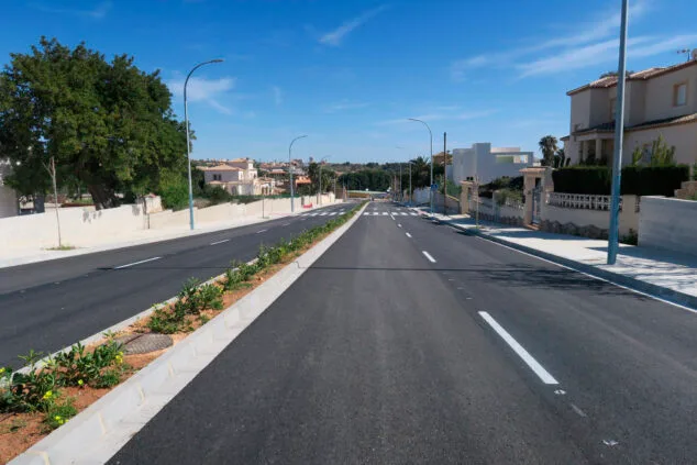 tramo 1 del vial j en calp