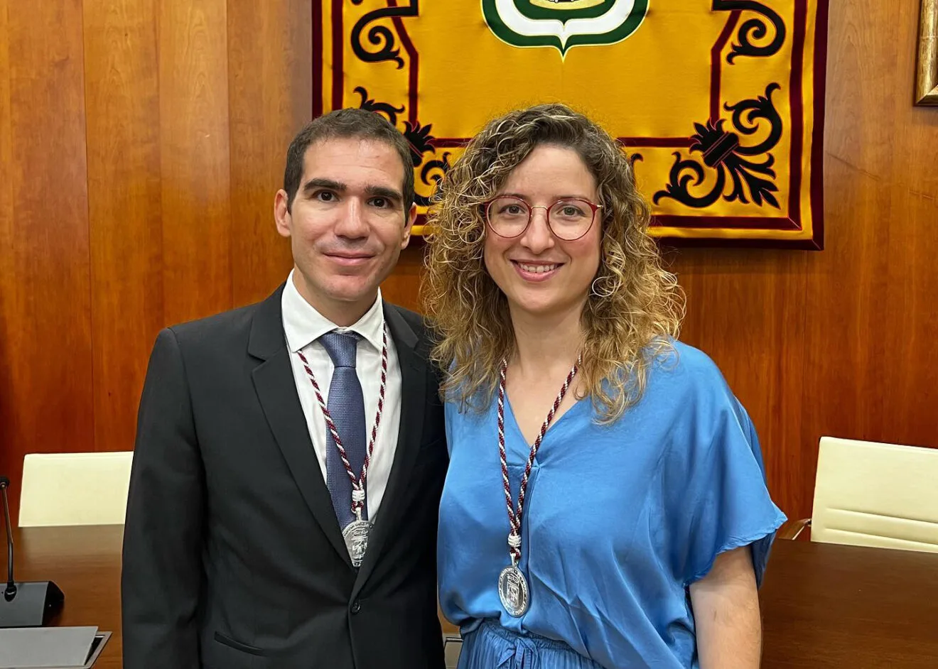 Ximo Perles y Mireia Ripoll, concejales de Compromís per Calp