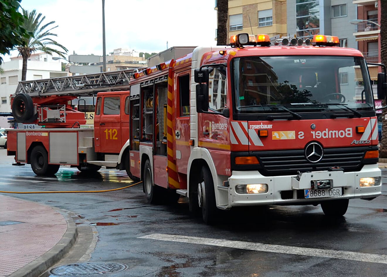 Camiones de bomberos (archivo)