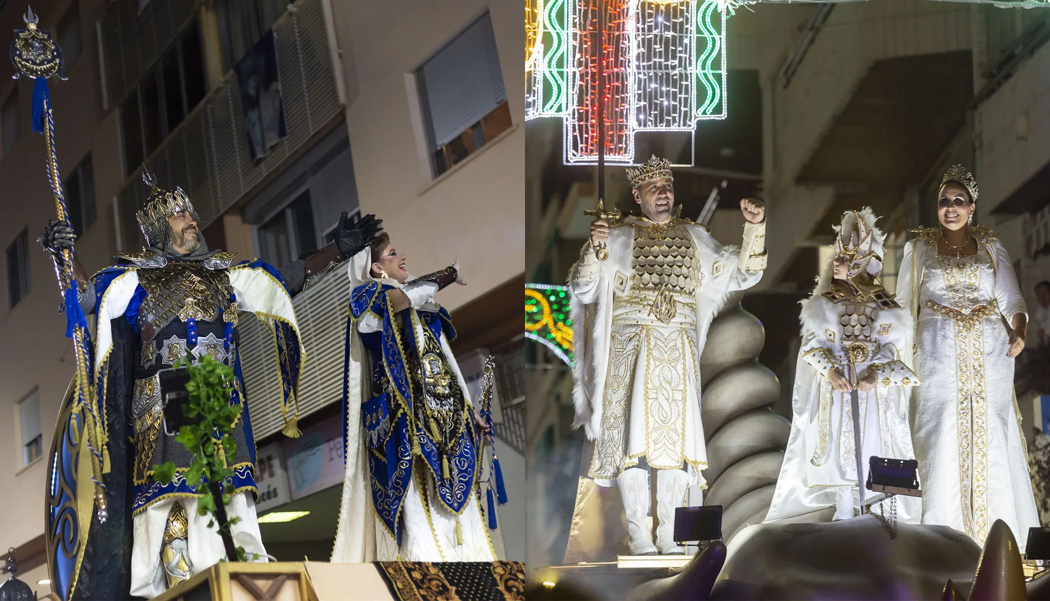 carrozas de las capitanias mora y cristiana de calp 2023