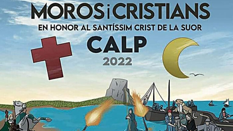 Cartel de Moros i Cristians de Calp en 2022