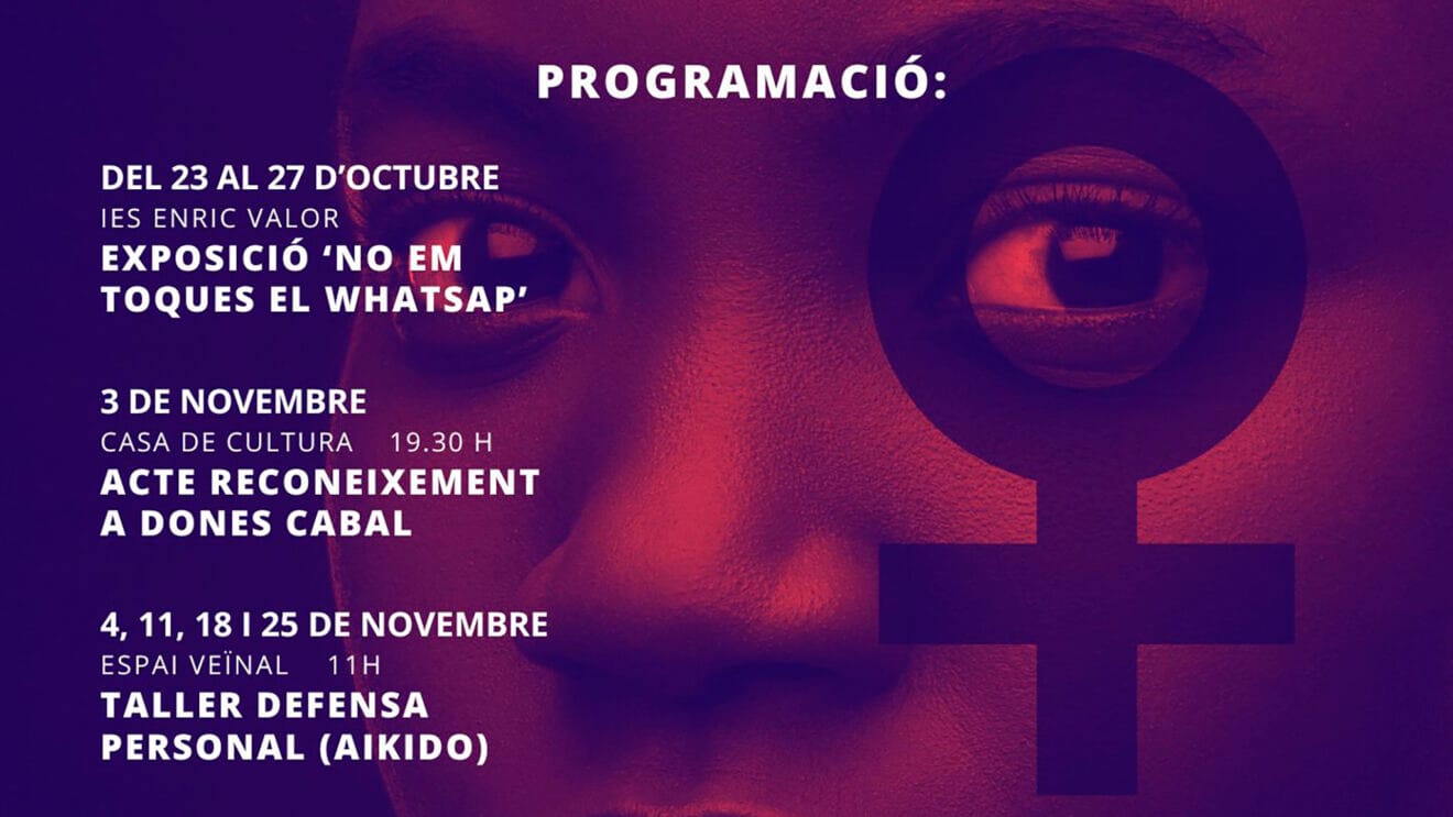 Cartel del 25N en Pego este 2023