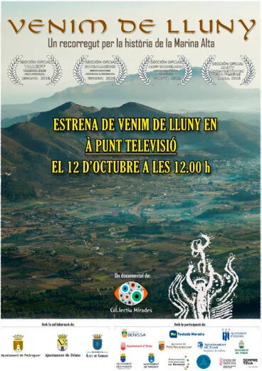 Cartel del estreno del documental ‘Venim de lluny’ en À Punt