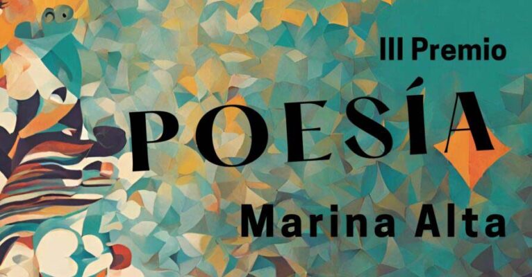 Cartel Premios Poesía Marina Alta