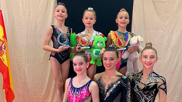 Cuatro gimnastas del Club Gimnasia Calpe se clasifican para el campeonato de España 1 Imagen: Club Gimnasia Calpe en el Autonómico de Sueca