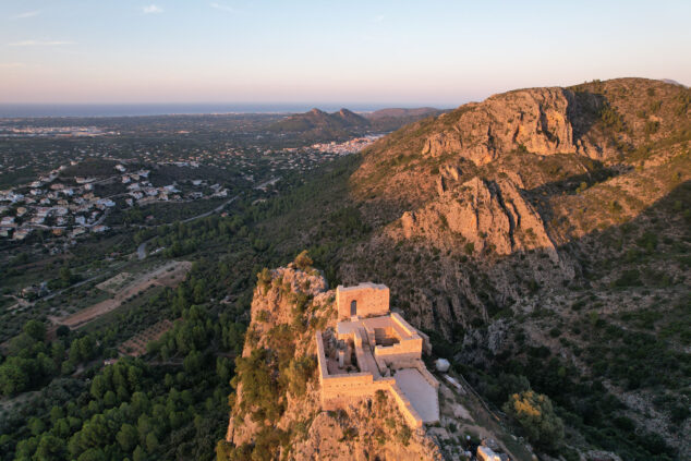 Imagen: El castillo del Ocaive de Pedreguer en la actualidad