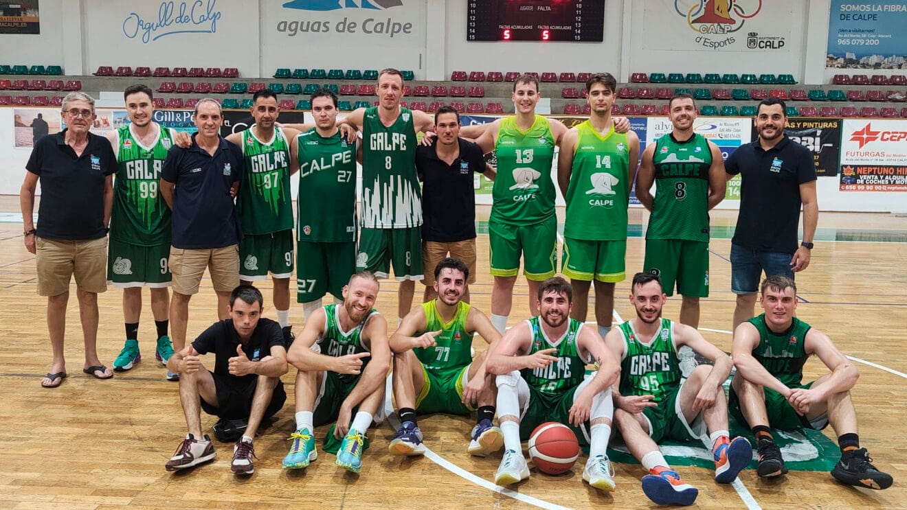 Equipo del CB Ifach Calpe