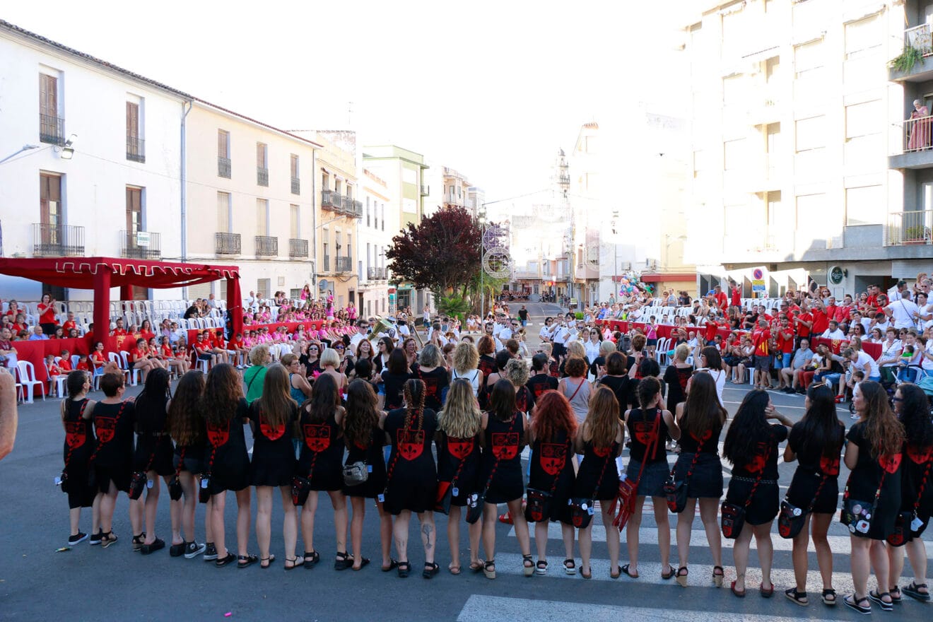 Filà Conqueridores en la Vespra de la festa en Pego en 2022