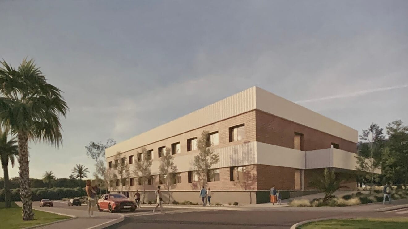 Imagen del proyecto del nuevo centro de salud de Pedreguer (archivo)