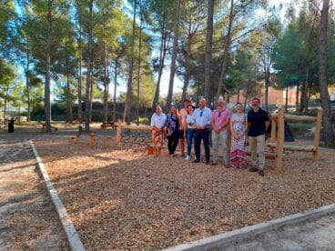 Inauguración del refugio climático en el Pinaret del Pla de Teulada