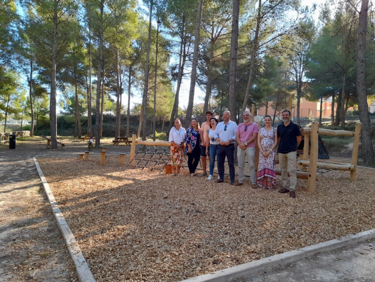 Inauguración del refugio climático en el Pinaret del Pla de Teulada