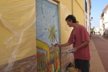 Persianes amb art en Els Poblets 02