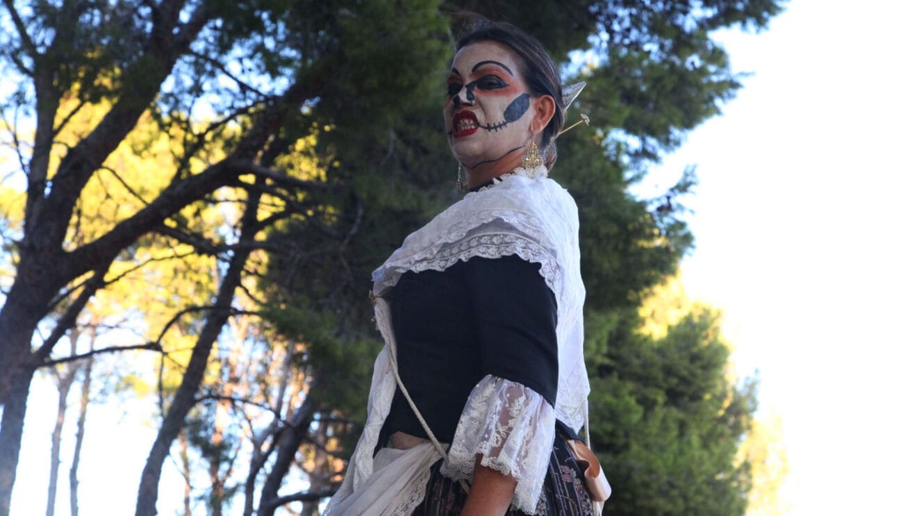 Personaje del espectáculo ‘Per Tots Sants, monstres valencians’ en Dénia