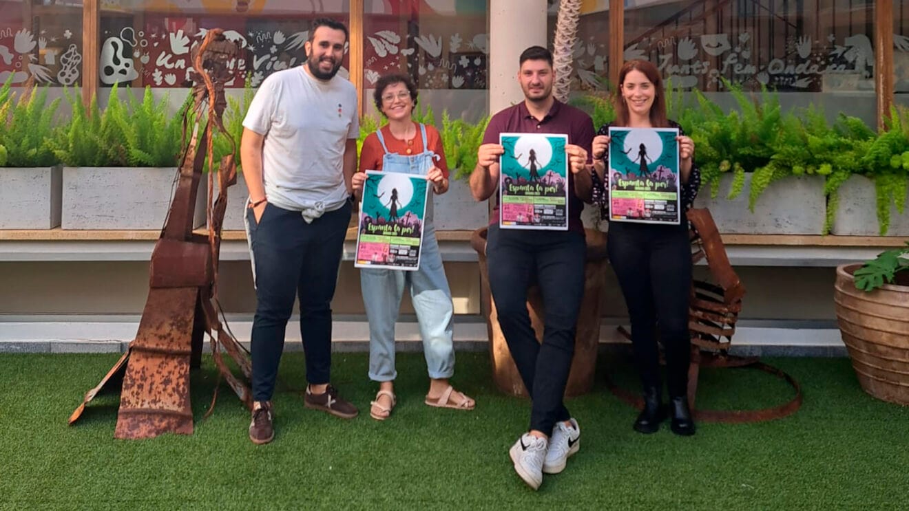 Presentación en la Biblioteca de Ondara de las actividades de 'Espanta la por'