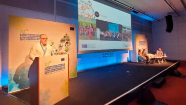 Серхи Феррус, мэр Педрегера на Брюссельском форуме