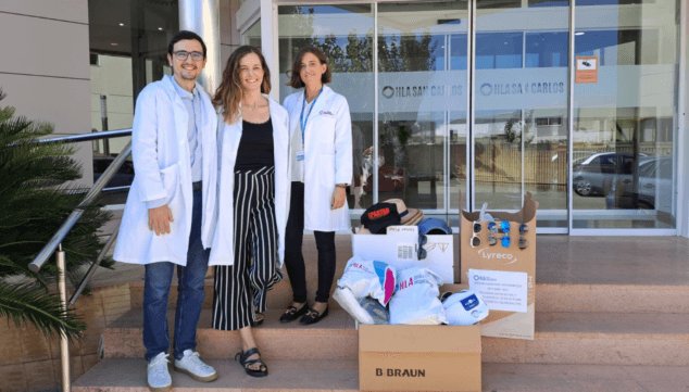 triunfo en la campancc83a del hospital san carlos