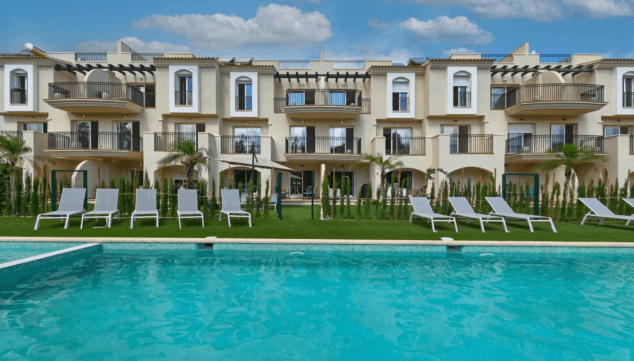 zona de exterior del alojamiento ideal para disfrutar con los ninos y no perderlos de vista