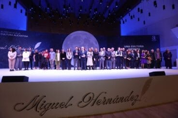 Galardonados en el Premio a la Cultura Alicantina Miguel Hernández
