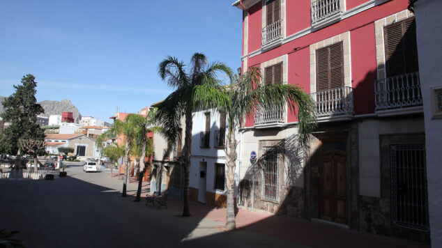 Imagen: Calle del interior de Ondara