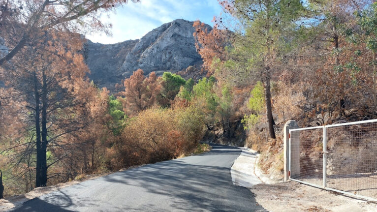 Camino agrícola de la Vall de Gallinera