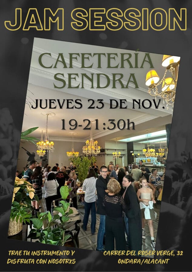 Imagen: Cartel de la primera Jam Session