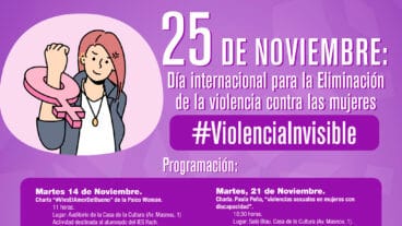 Cartel del 25N en Calp