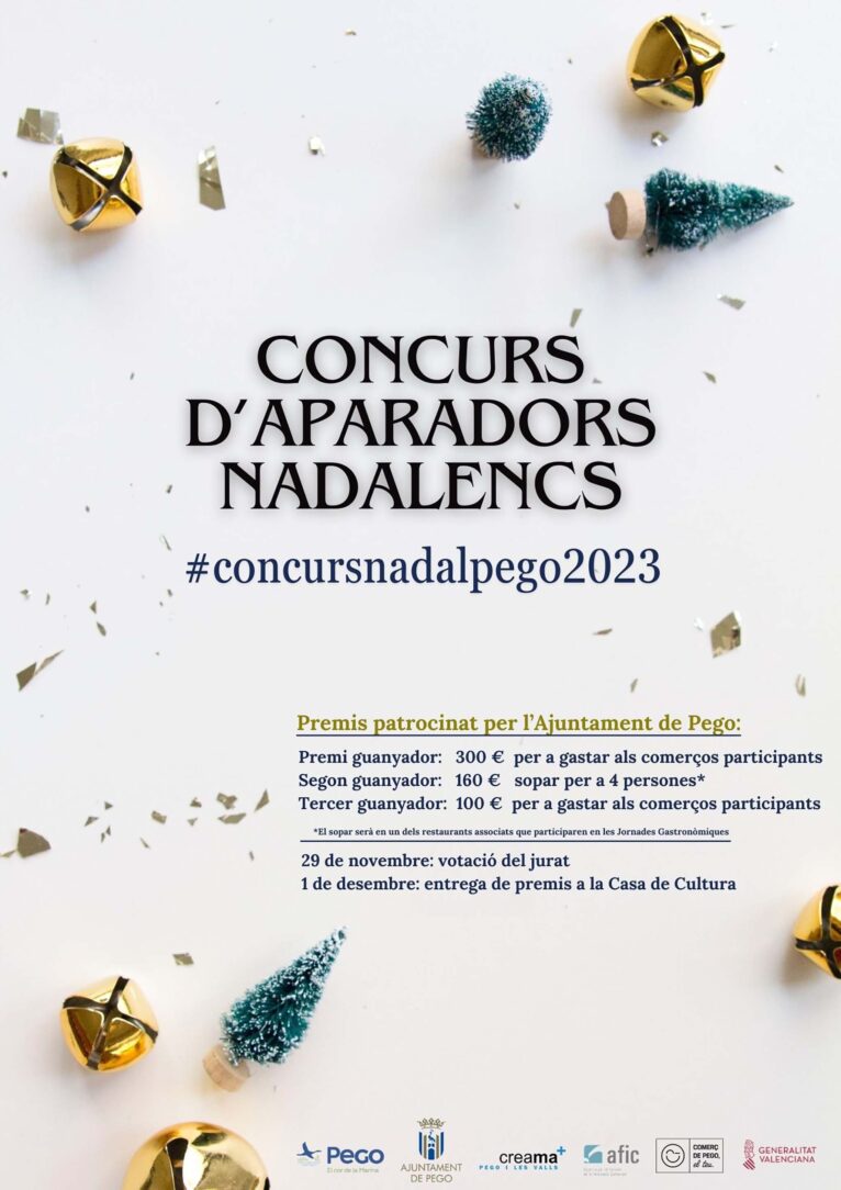 Concurso de escaparates navideños en Pego