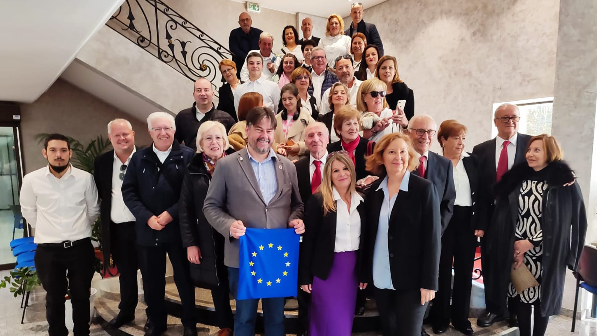 delegacion calpina de viaje a las ciudades hermanadas en francia y alemania