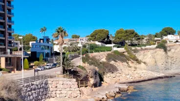 El nuevo acceso a la cala Calalga de Calp