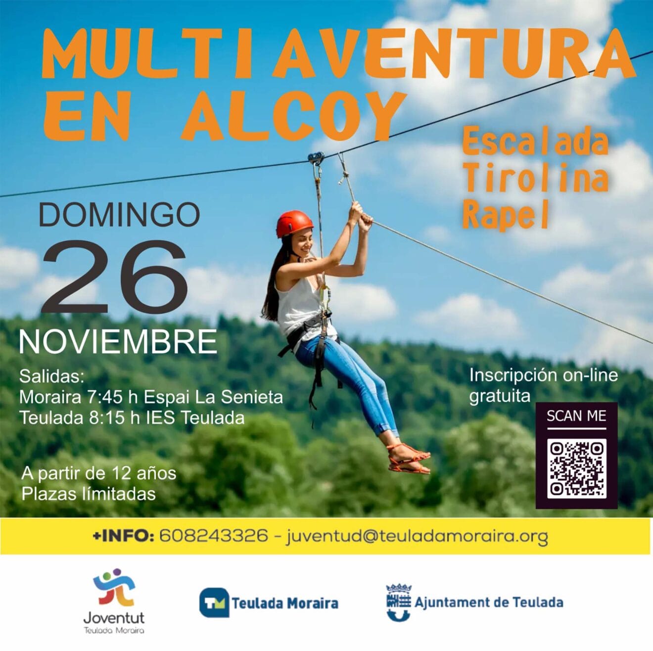 Escapa multiaventura por el Día Internacional por los Derechos de la Infancia en Teulada Moraira