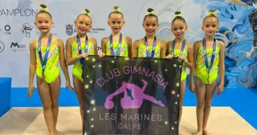 gimnastas prebenjamines logran el bronce en el campeonato de espana