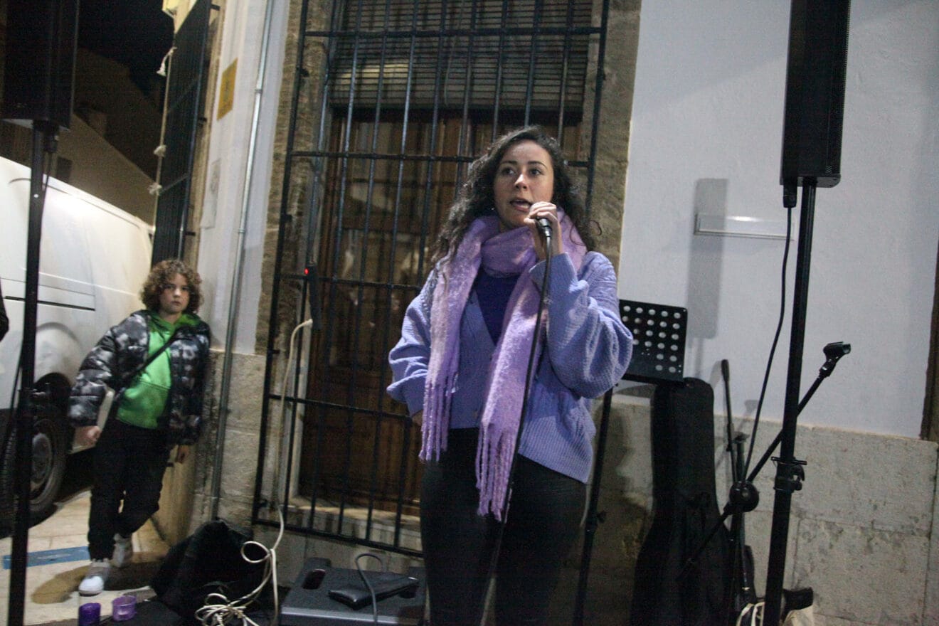 Manifestación comarcal el 25N en Gata de Gorgos 10