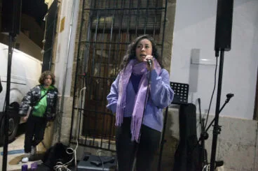 Manifestación comarcal el 25N en Gata de Gorgos 10