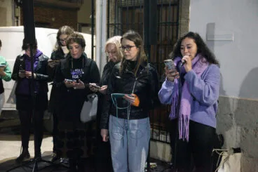 Manifestación comarcal el 25N en Gata de Gorgos 13