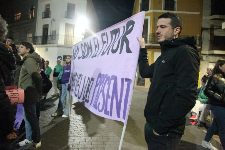 Manifestación comarcal el 25N en Gata de Gorgos 17