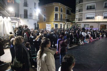 Manifestación comarcal el 25N en Gata de Gorgos 22