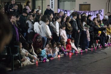 Manifestación comarcal el 25N en Gata de Gorgos 23