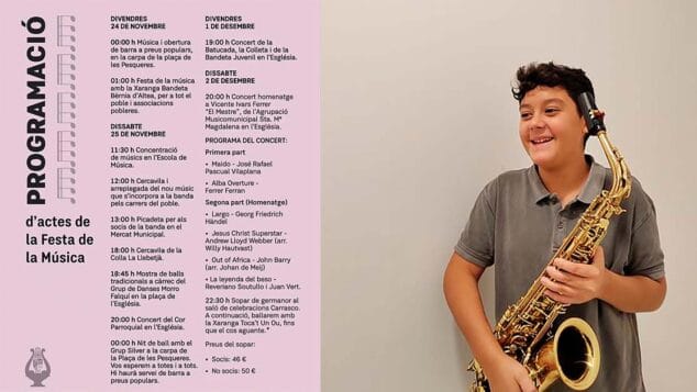 portada de santa cecilia en benitatxell