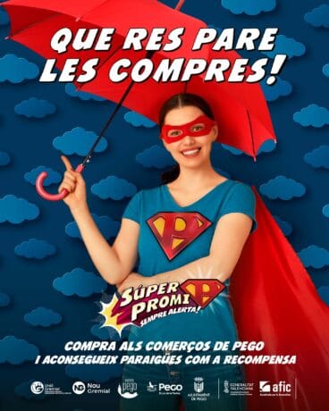 Poster de la campaña comercial de Pego
