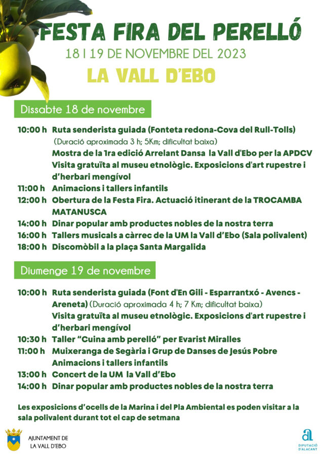 Imagen: Programa de la Festa Fira del Perelló
